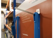 Storage hook SS (single - extra long) - 2- materials