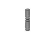 Whiteboard magnets round 15mm | Grey