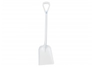 Vikan shovel D-grip | White