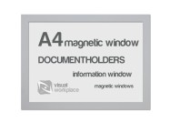 Magnetic Windows A4 Light Grey