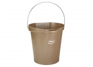 Vikan bucket (12 liter) | Brown