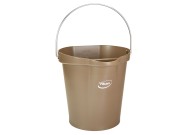 Vikan bucket (12 liter) | Brown