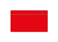 Whiteboard Scrumcards large 8x14cm red