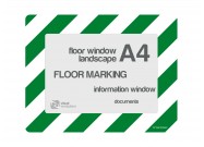 Floorwindows A4 (set) | Green / White