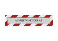 Magnetic window A3 headers (mixed colours) | Red / White