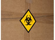 Labelmax maatwerk sticker biohazard