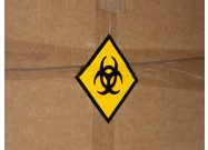 Labelmax maatwerk sticker biohazard