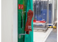 Boots and glove holder