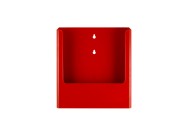 Leaflet holder magnetic A4 - portrait (colour) | Red