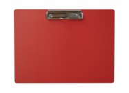 Clipboard magnetic A4 incl. paper clip (landscape) | Red