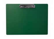 Clipboard magnetic A4 incl. paper clip (landscape) | Green