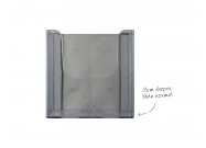 Magnetic document holder A5 extra deep single