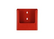 Leaflet holder magnetic A5 - portrait (colour) | Red