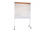 Mobile whiteboard stand 90x120cm with board