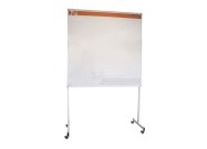 Mobile whiteboard stand 90x120cm with board
