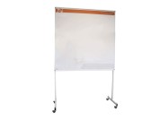 Mobile whiteboard stand 90x120cm with board